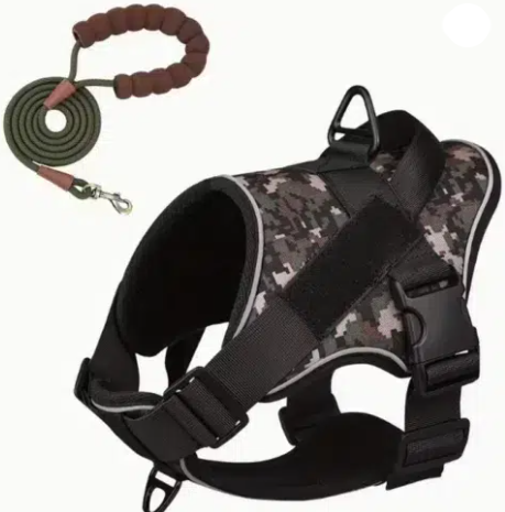 Breathable Mesh Dog Harness and Leash Set for Wholesale