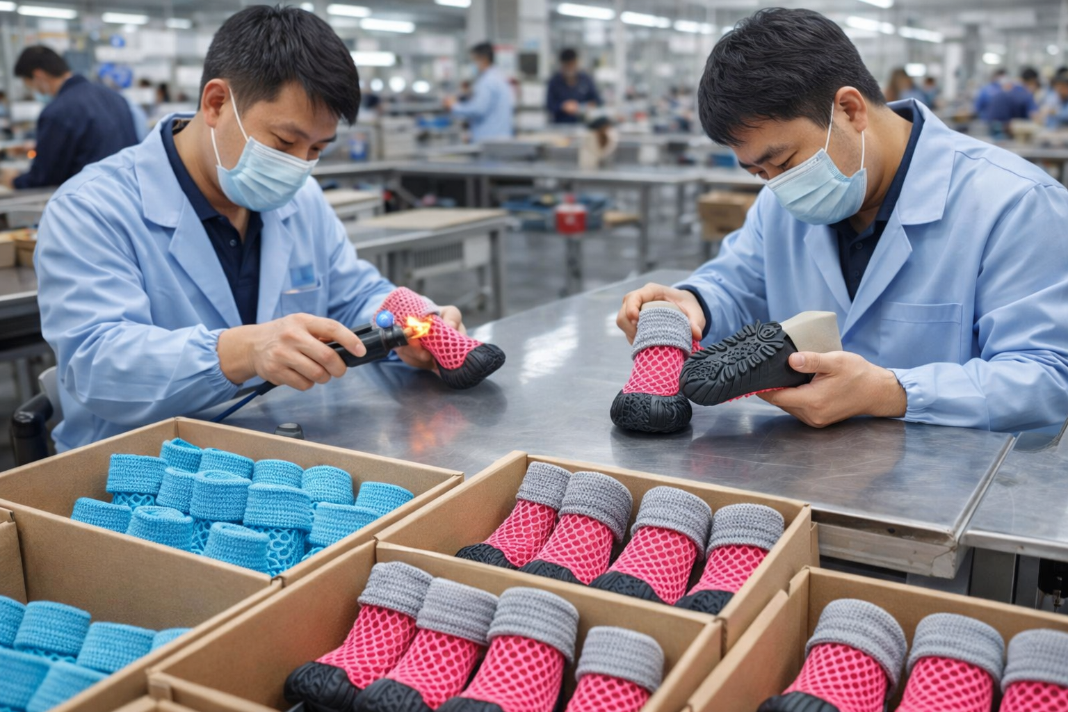 Breathable Mesh Dog Shoes for Summer for Wholesale