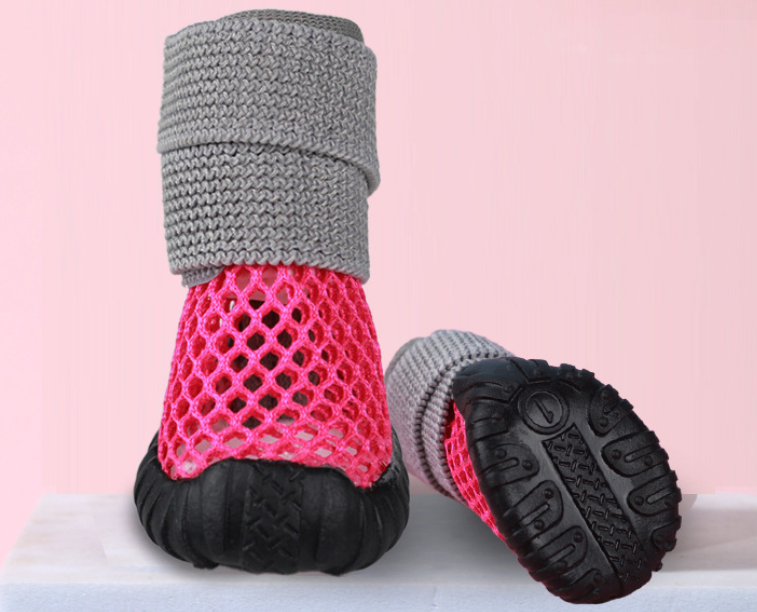 Breathable Mesh Dog Shoes for Summer for Wholesale