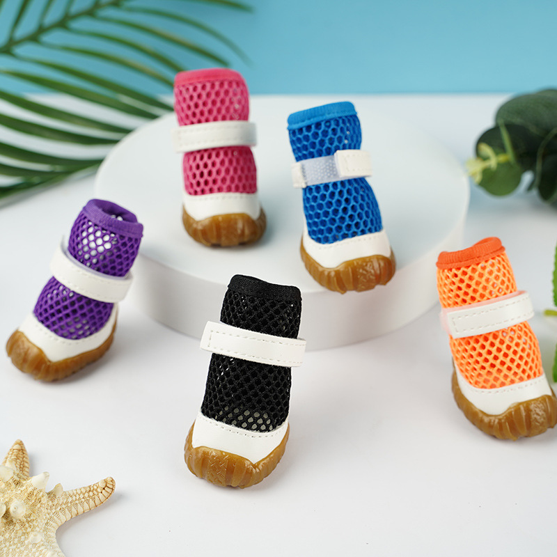Breathable Mesh Dog Shoes for Summer for Wholesale