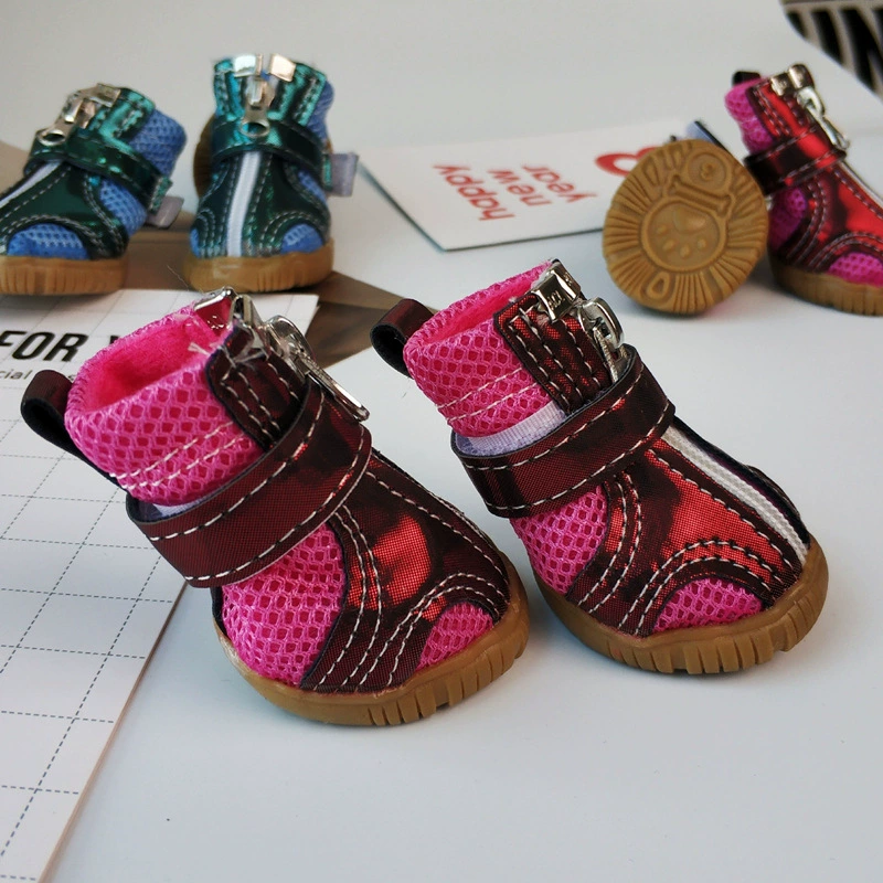Breathable Mesh Dog Shoes for Summer for Wholesale