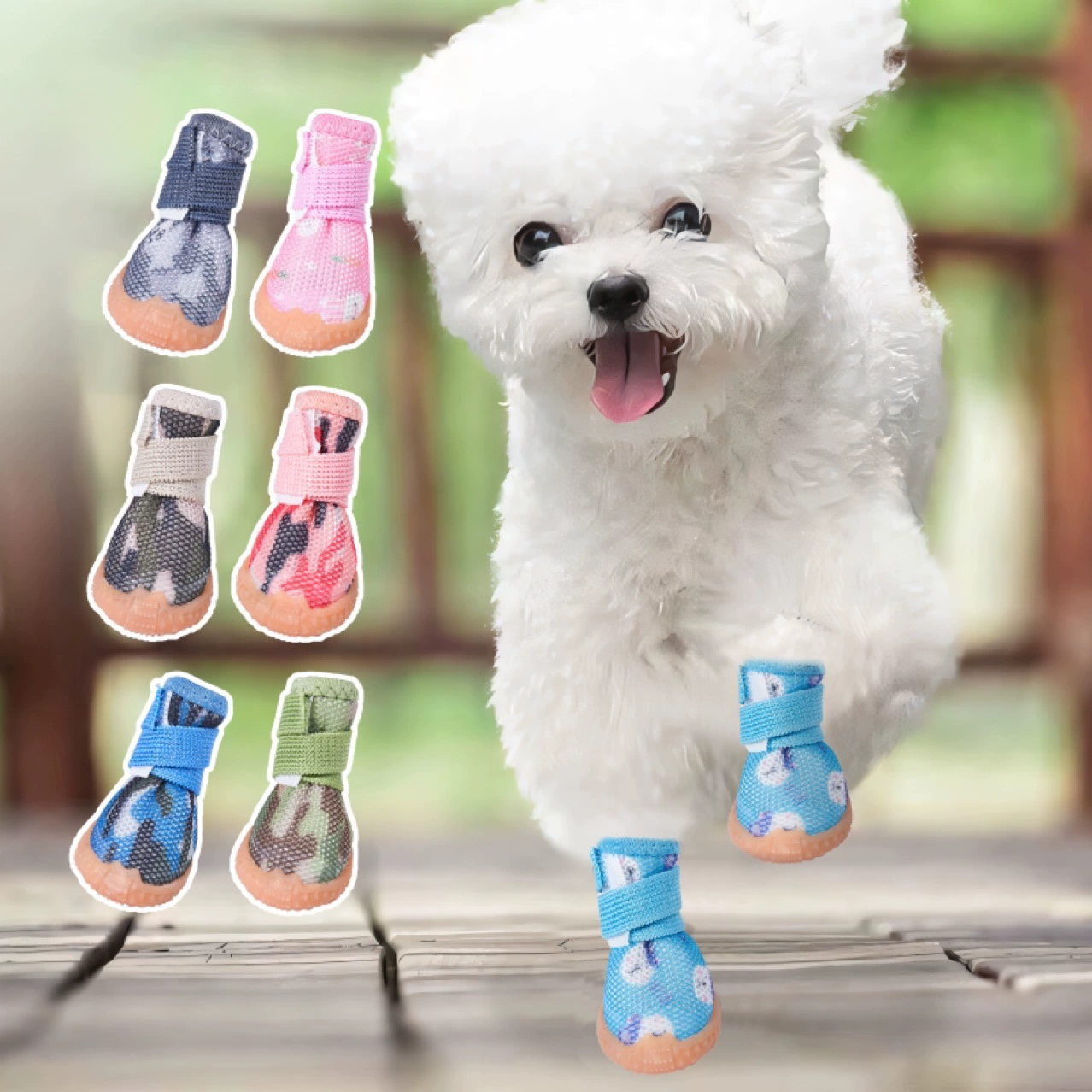 Breathable Mesh Dog Shoes for Summer for Wholesale