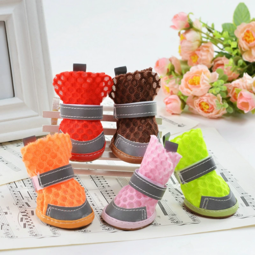 Breathable Mesh Dog Shoes for Summer for Wholesale