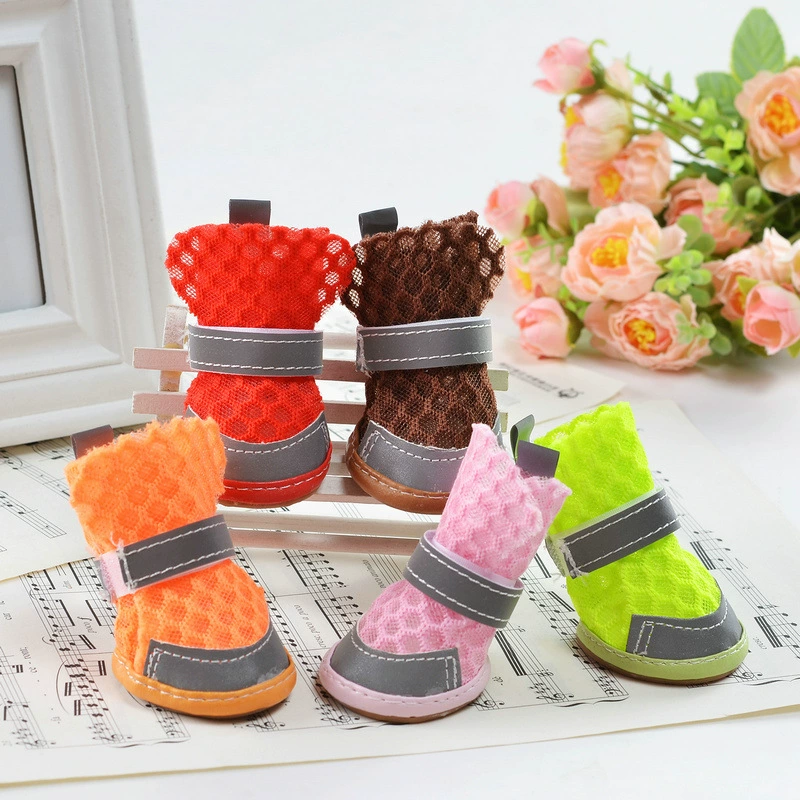 Breathable Mesh Dog Shoes for Summer for Wholesale
