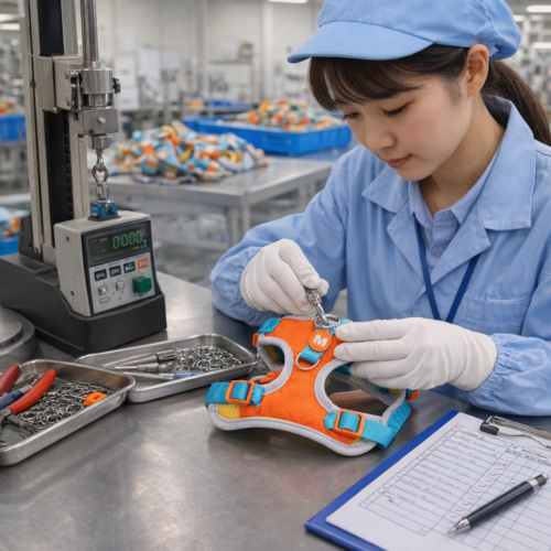 Color Block Front Clip Dog Harness for Wholesale