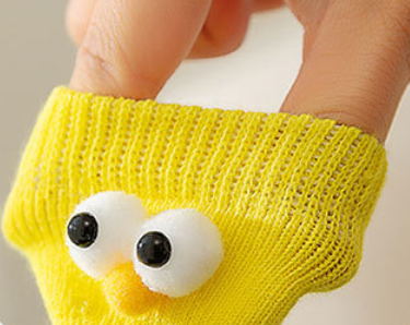 Custom Dog Socks with Knit Fabric and Elastic Cuff