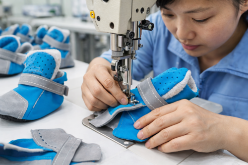 High-Top Dog Walking Shoes for Wholesale