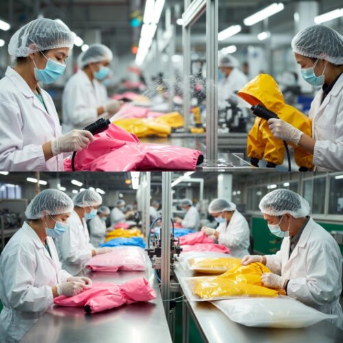 Hooded Dog Rain Coat for Wholesale