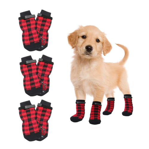 Knit Dog Socks with Grips for Wholesale