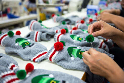 Knitted Dog Christmas Sweater for Wholesale