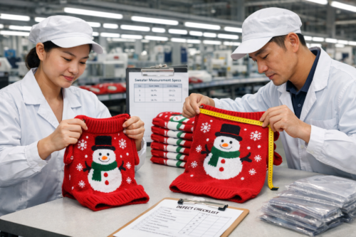 Knitted small dog christmas sweater for Wholesale 