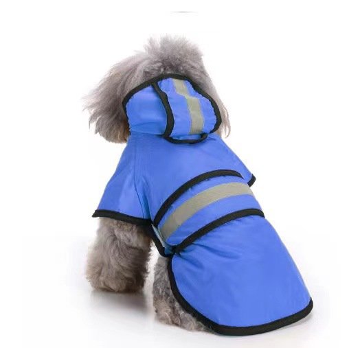Hooded Large Dog Rain Coat for Wholesale Short