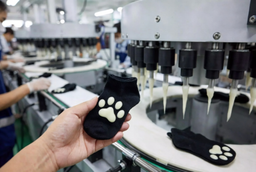 Personalized Dog Socks with Anti-Slip Silicone Pads