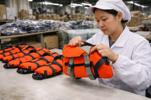 Small Dog Life Jacket with Adjustable Straps for B2B Buyers Short 
