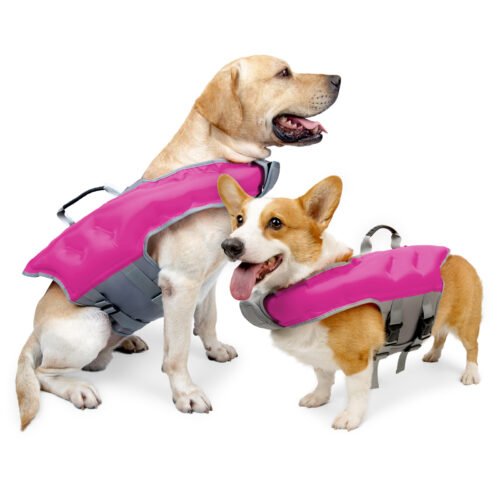 Small Dog Life Jacket with Adjustable Straps for B2B Buyers Short