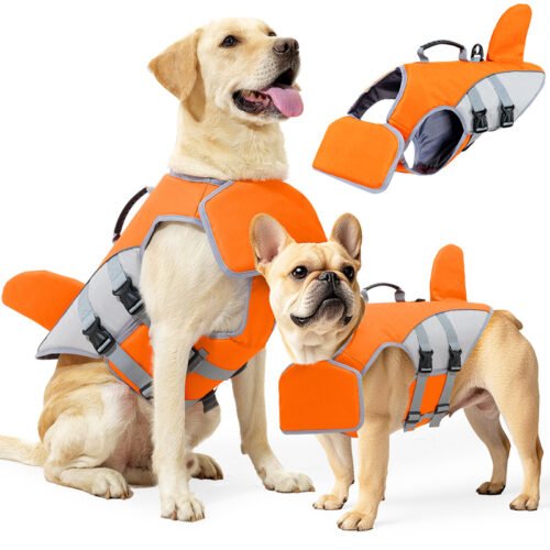 Small Dog Life Jacket with Adjustable Straps for B2B Buyers Short
