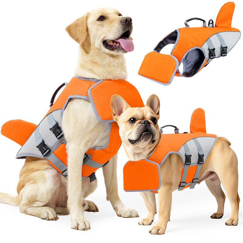 Small Dog Life Jacket with Adjustable Straps for B2B Buyers Short