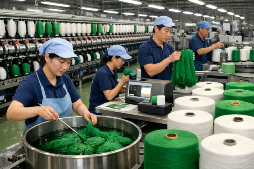 Striped Green Dog Sweater for Wholesale