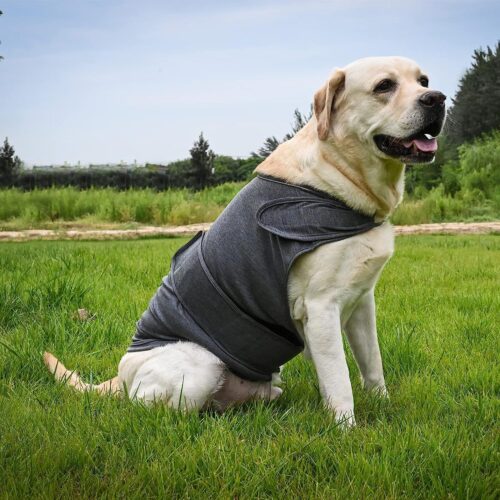Wholesale Calming Vest for Dogs in Dralon Fabric Short