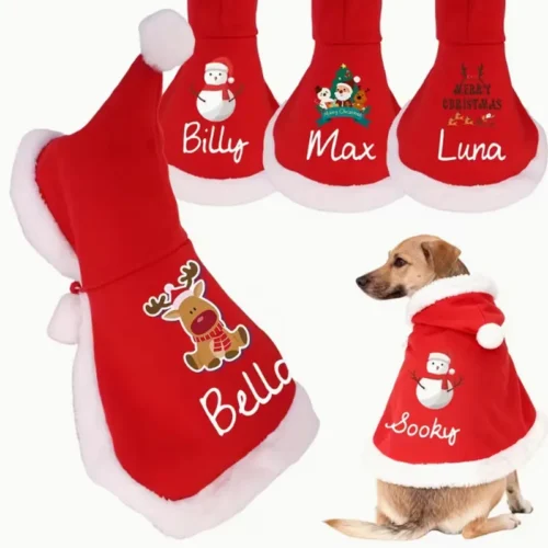 Wholesale Custom Christmas Dog Costume – Personalized Holiday Outfit for Pets