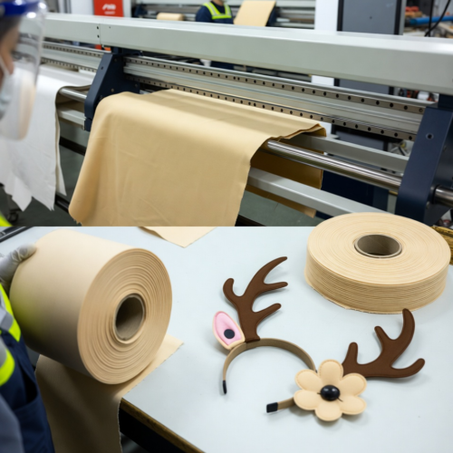 Wholesale Dog Antler Headband in Polyester