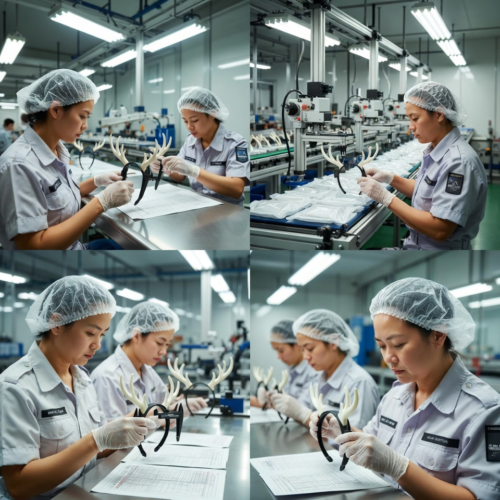 Wholesale Dog Antler Headband in Polyester