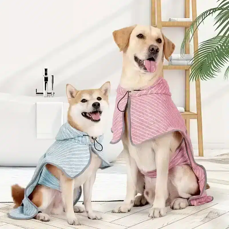 Dog Bathrobe Towel