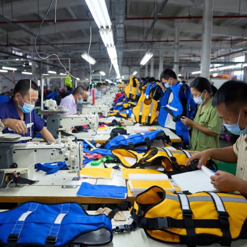 Wholesale Dog Life Jacket in Polyester Short