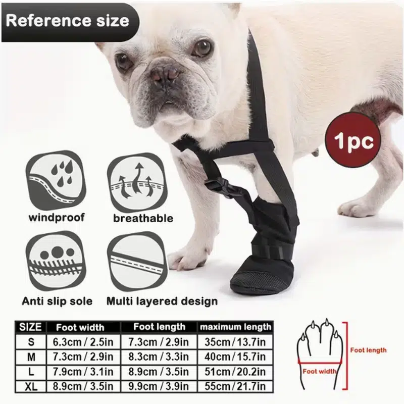 Wholesale Dog Paw Recovery Boot with Anti-Lick Harness for OEM Custom Orders - Image 4