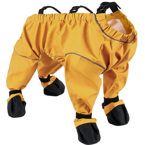 Wholesale Dog Waterproof Pants in Synthetic Leather Short
