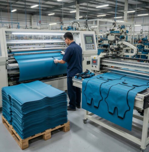 Wholesale Dog Waterproof Pants in Synthetic Leather Short