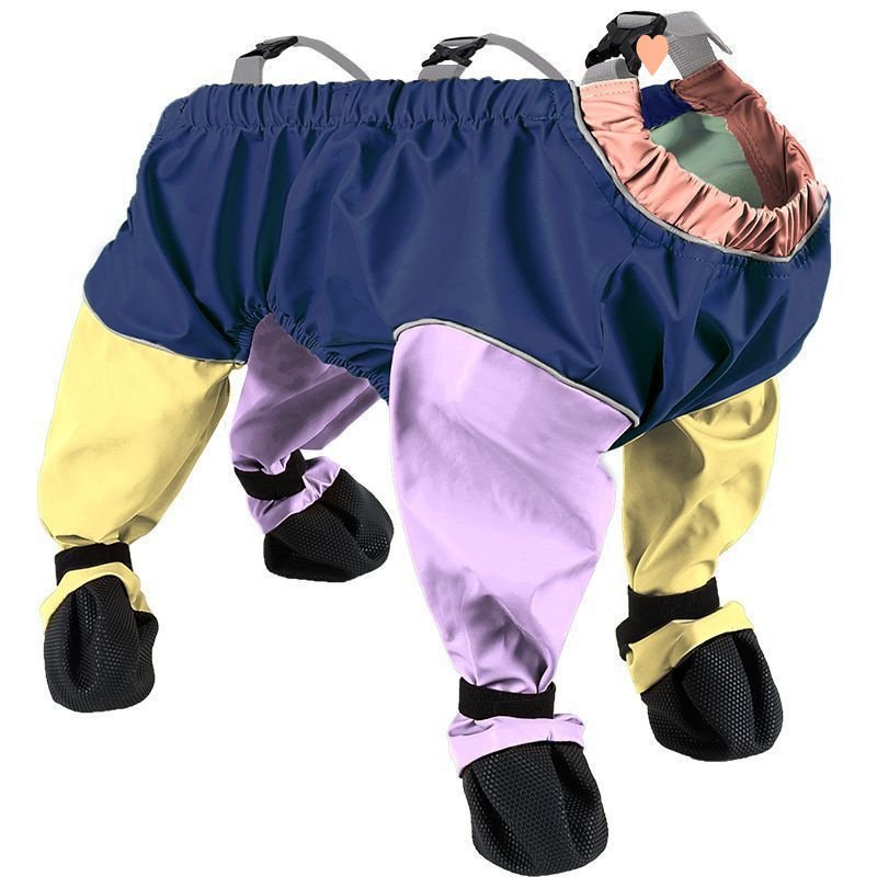Wholesale Dog Waterproof Pants in Synthetic Leather Short
