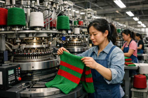 Wholesale Dog Xmas Sweater in Acrylic Knit