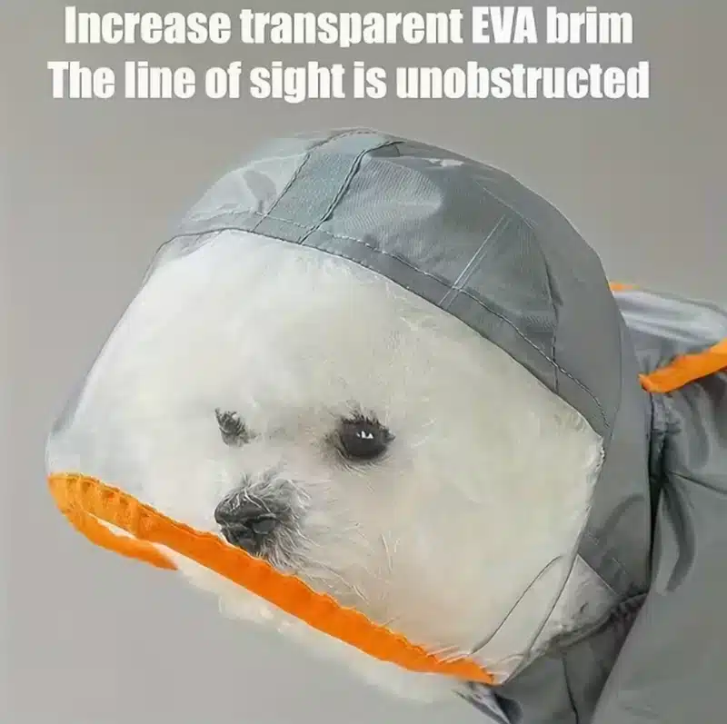 Dog Raincoat With Hood - Image 4