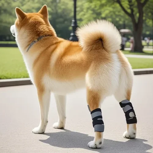 Wholesale OEM Adjustable Dog Knee Brace Hind Leg Support ACL Recovery