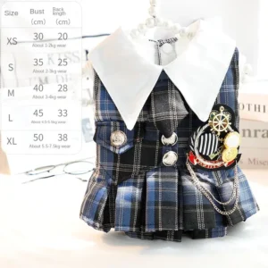 Wholesale & OEM Custom Dog Dresses – Lightweight Spring/Summer Princess Pet Dress for Small Dogs & Cats