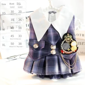 Wholesale & OEM Custom Dog Dresses – Lightweight Spring/Summer Princess Pet Dress for Small Dogs & Cats