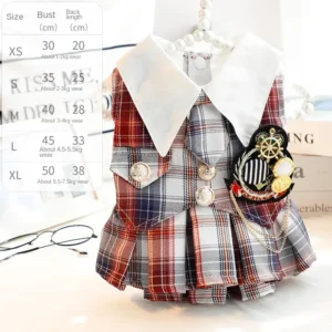 Wholesale & OEM Custom Dog Dresses – Lightweight Spring/Summer Princess Pet Dress for Small Dogs & Cats