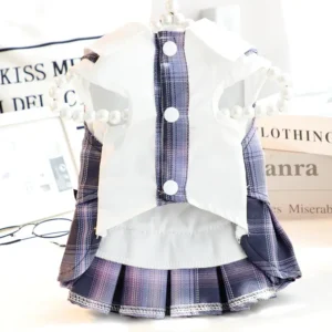 Wholesale & OEM Custom Dog Dresses – Lightweight Spring/Summer Princess Pet Dress for Small Dogs & Cats