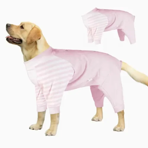 Wholesale Post-Surgery Dog Recovery Suit – Soft Breathable Adjustable Bodysuit