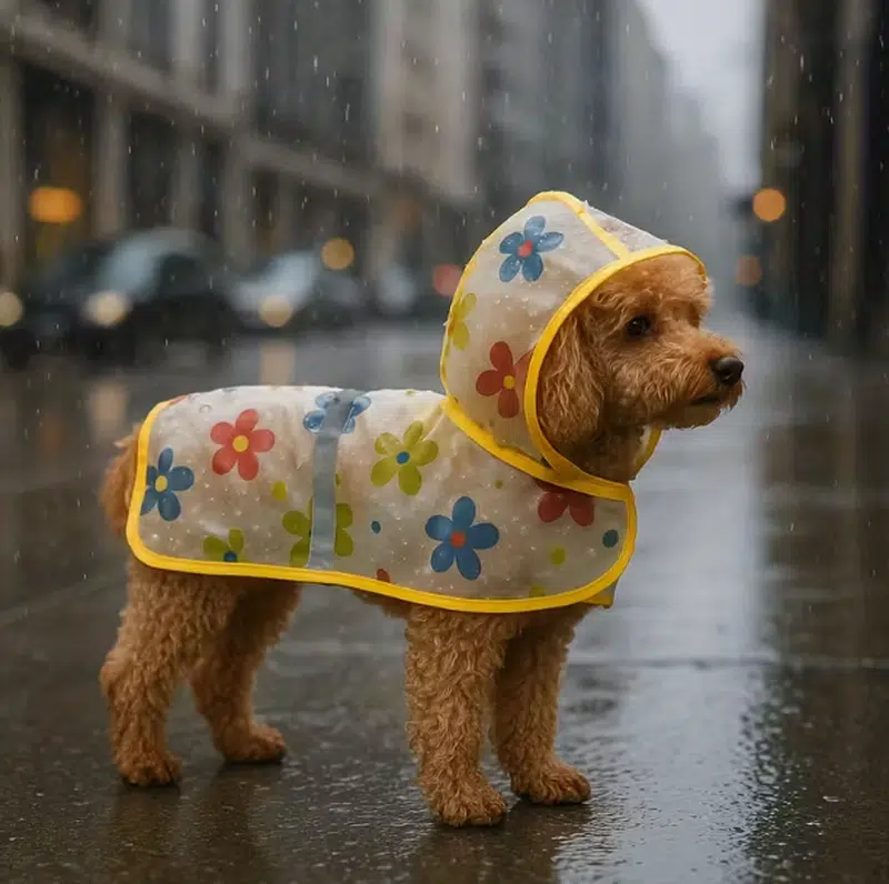 Wholesale Reversible Dog Raincoat – Waterproof Custom Design for All Breeds - Image 4