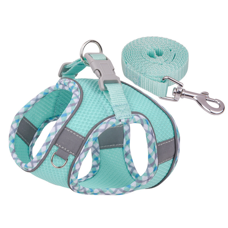 Breathable Mesh Dog Harness and Leash Set for Wholesale