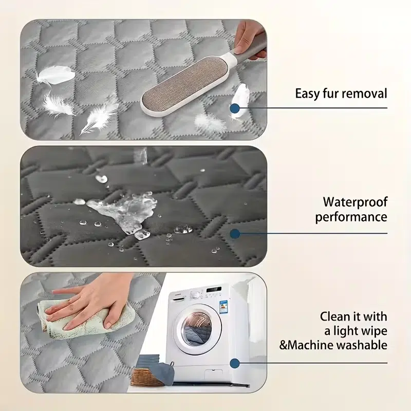 All-season waterproof pet sleeping mat, OEM customization available. - Image 4