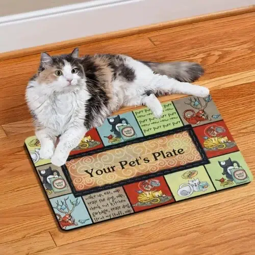 Bulk OEM Quick-Dry Personalized Pet Placemats