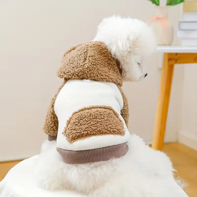 Dog Fleece Hoodie - Image 3