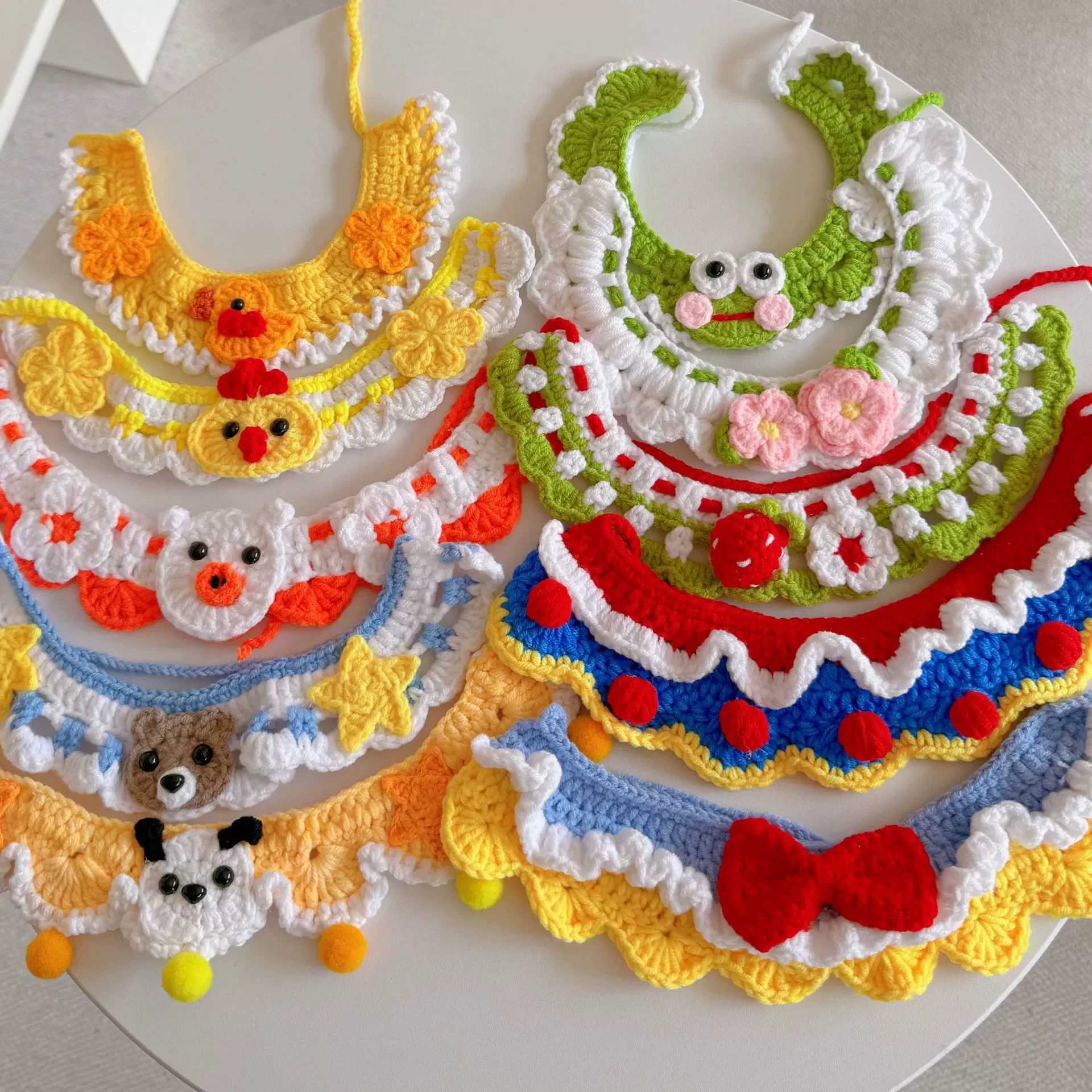 Crochet Cat Collar