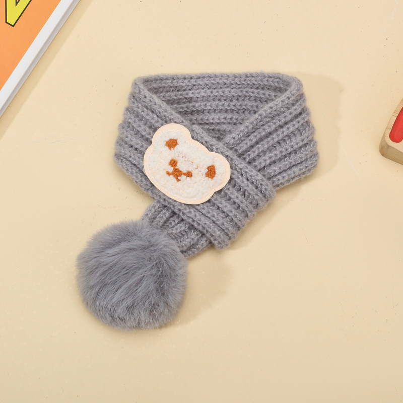 Crossover Knit Dog Scarf for Wholesale