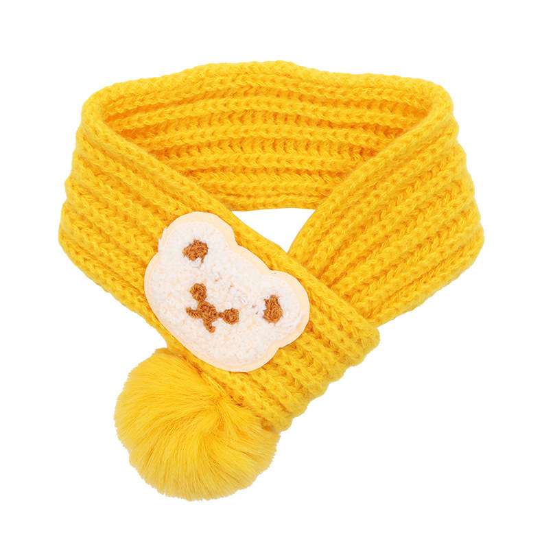 Crossover Knit Dog Scarf for Wholesale