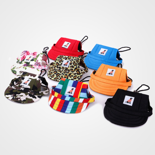 Curved Brim Dog Baseball Cap for Wholesale