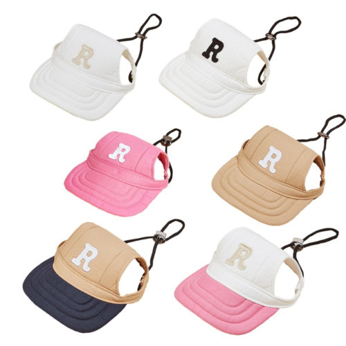 Curved Brim Dog Baseball Cap for Wholesale